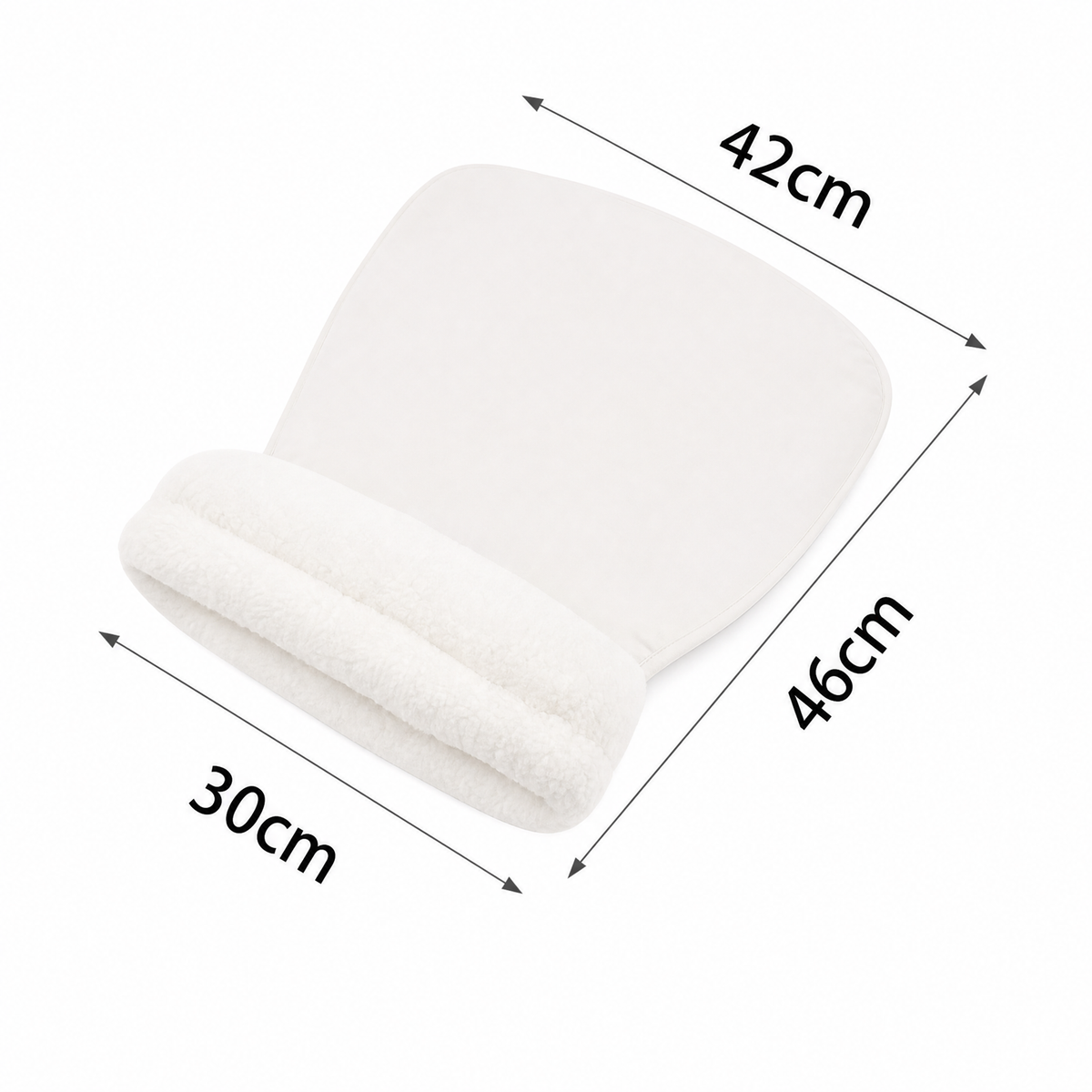 Cozy Hideaway Cat Bed with Warm Plush Lining